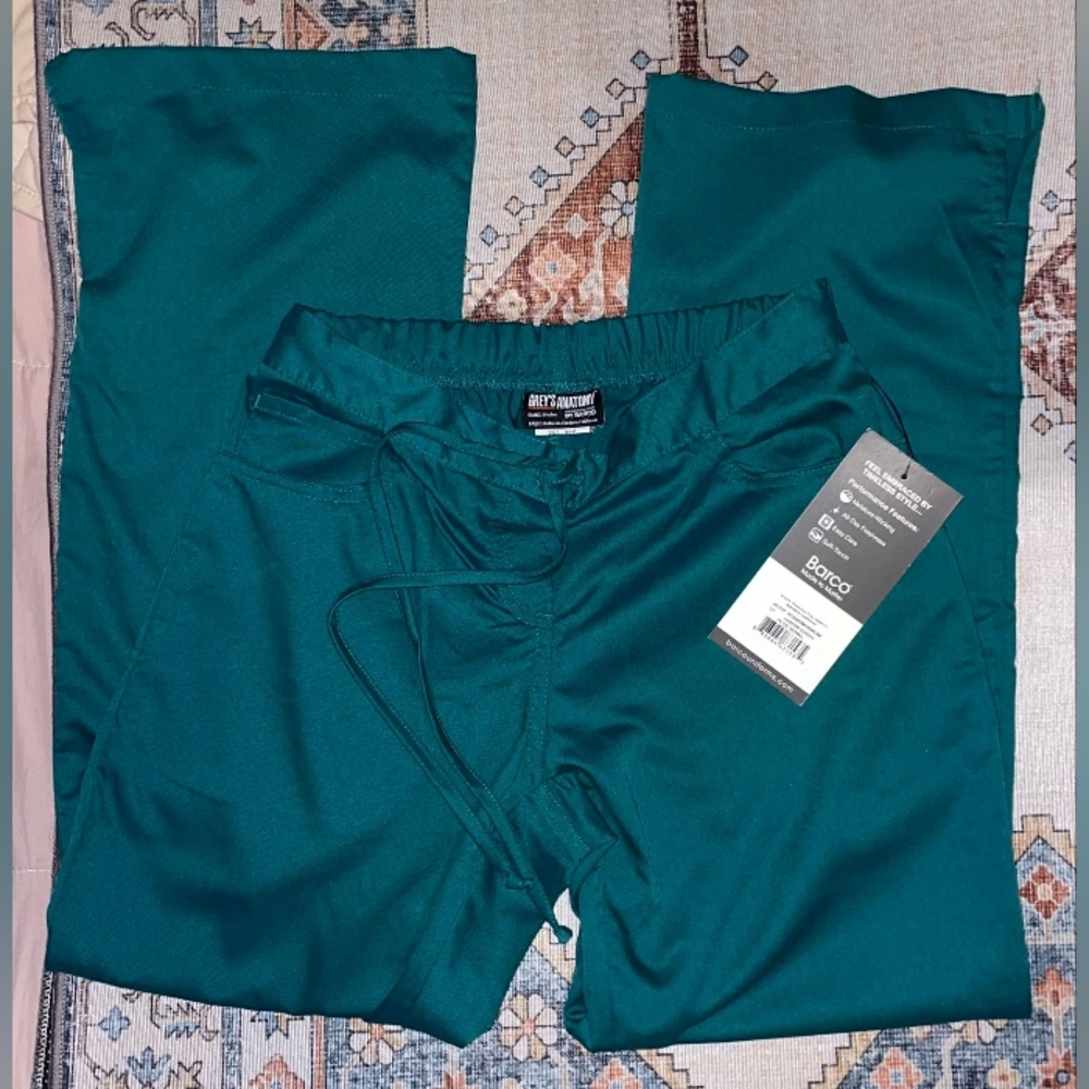 NWT Barco Grey's Anatomy 4232P Women'sClassic Fit 5 Pocket Scrub Pants.Size XSP - Picture 8 of 13